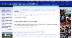 Desktop Screenshot of amavet.fvtp.cz